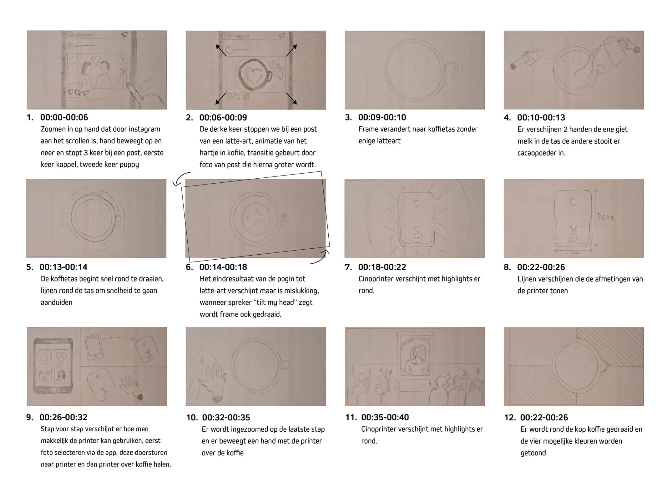 storyboard van project